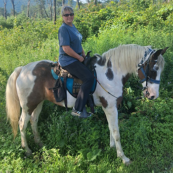 Serenity the horse.
